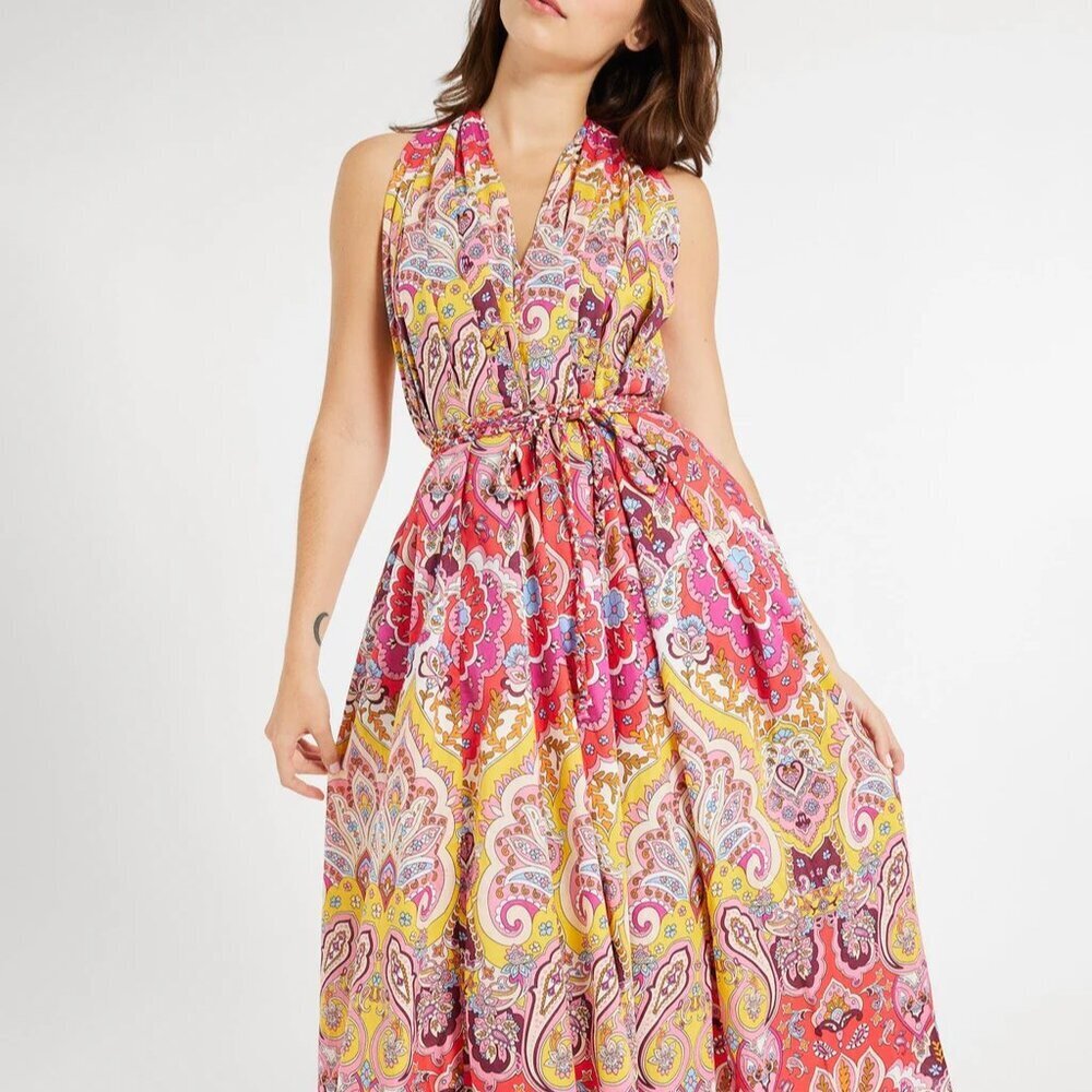 MILLE Marilyn Dress in Zanzibar  Sz: L - Picture 3 of 9